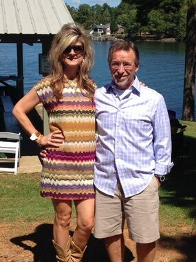 Vince Camuto Multicolor Chevron Shift Dress - Yellow, Purple, Brown